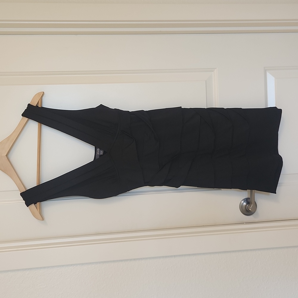 Black evening dress